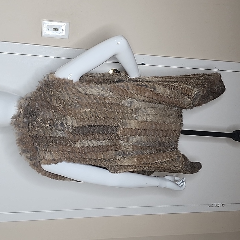 Rudsak Rabbit Fur vest - Picture 8 of 9